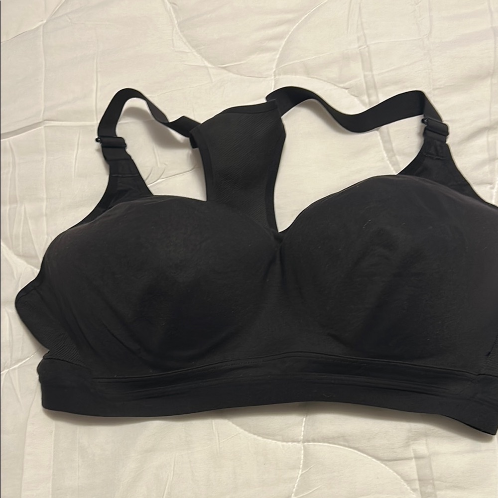 Victoria's Secret Black Seamless Racerback Bra